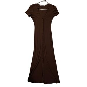 verge girl chocolate dress